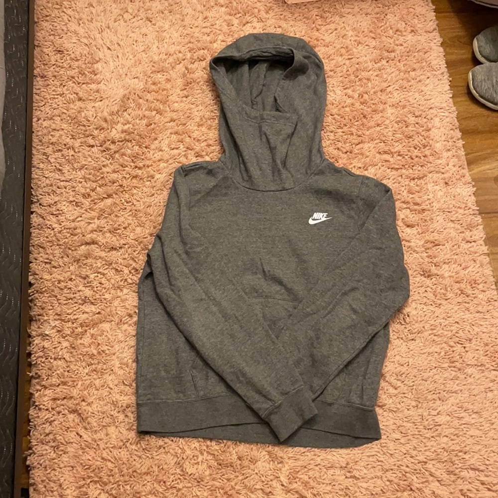 NIKE turtle neck hoodie